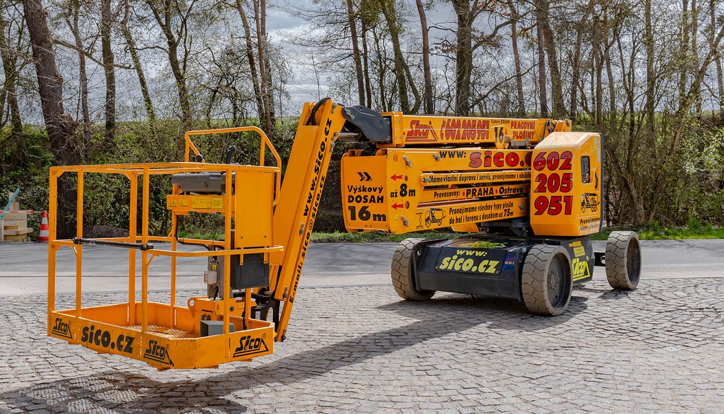 Haulotte SIGMA 16 akumulatorova kloubova plosina 007