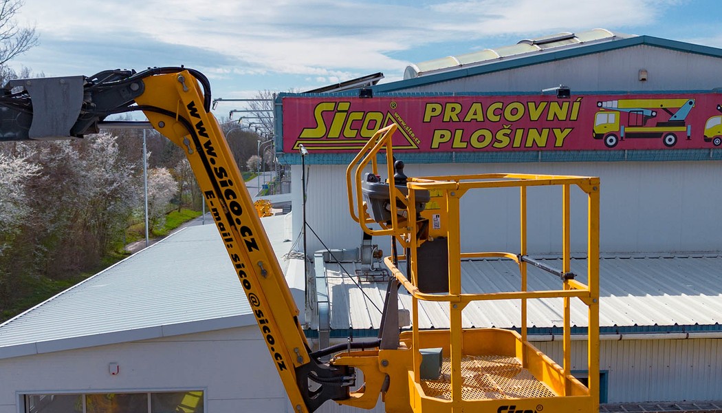 Haulotte SIGMA 16 vertikalne pohyblive JIB rameno