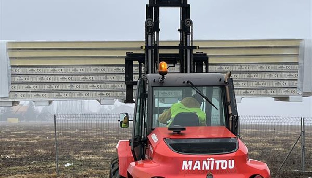 Stavba haly – Dolní Tošanovice