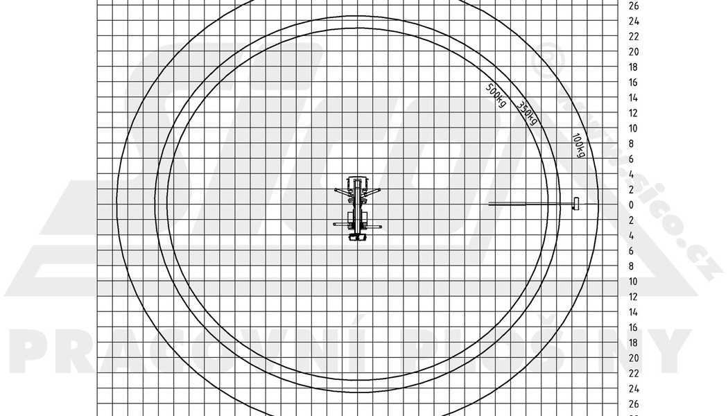 SICO - MAN TGM 4x4 - Palfinger P370KS_kratky_diagram_02