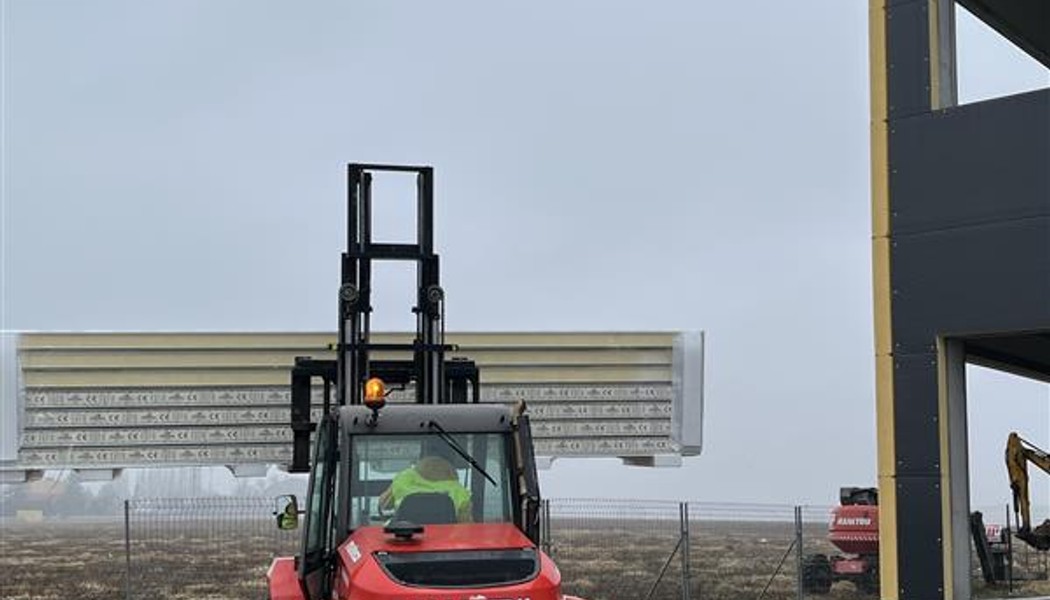 Stavba haly – Dolní Tošanovice