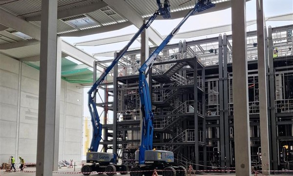 Phoenix Bohumín – montáž sprinklerového systému