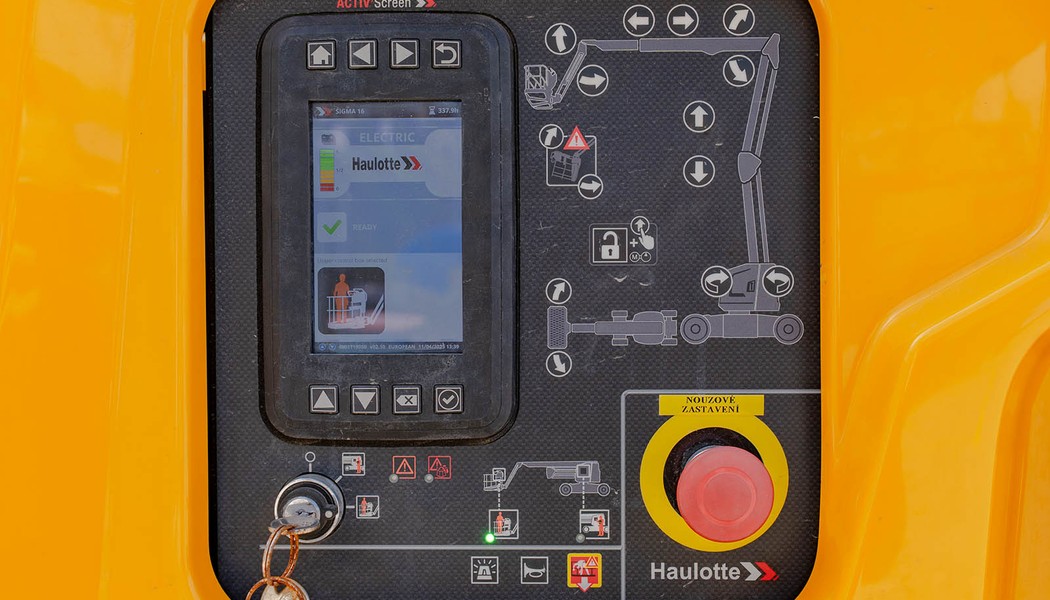 Haulotte SIGMA 16 akumulatorova kloubova plosina 021