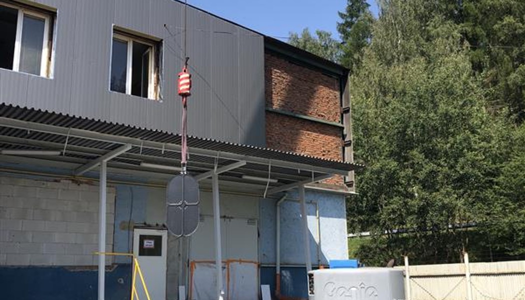 Projekt AL Invest Břidličná – montážní práce ve výškách