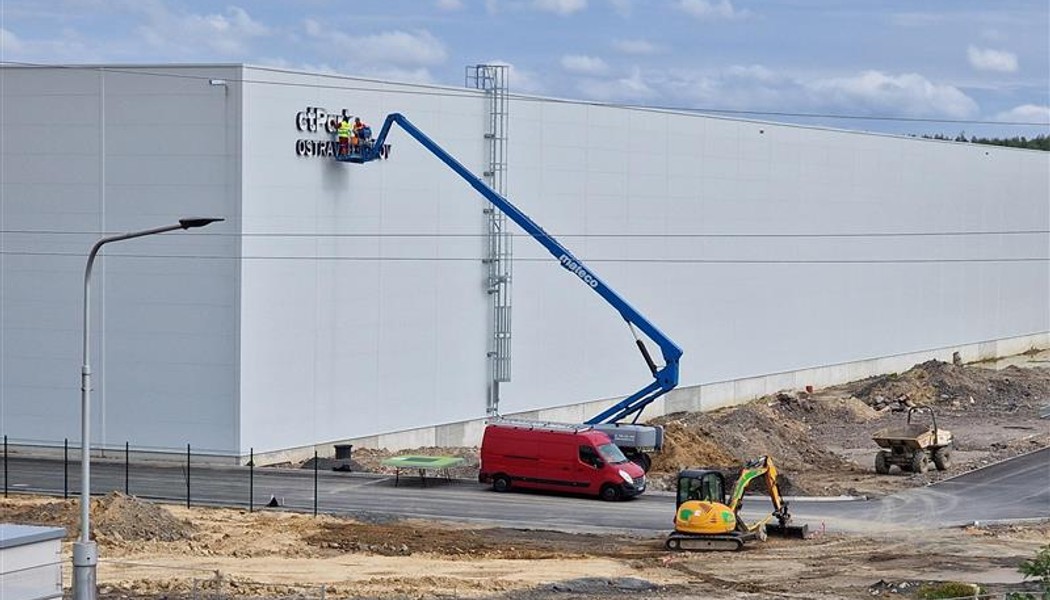 Výroba reklamního značení – CTP Ostrava-Hrušov