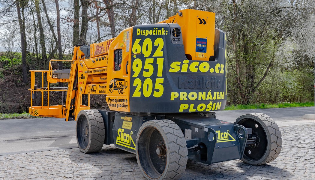 Haulotte SIGMA 16 akumulatorova kloubova plosina 004