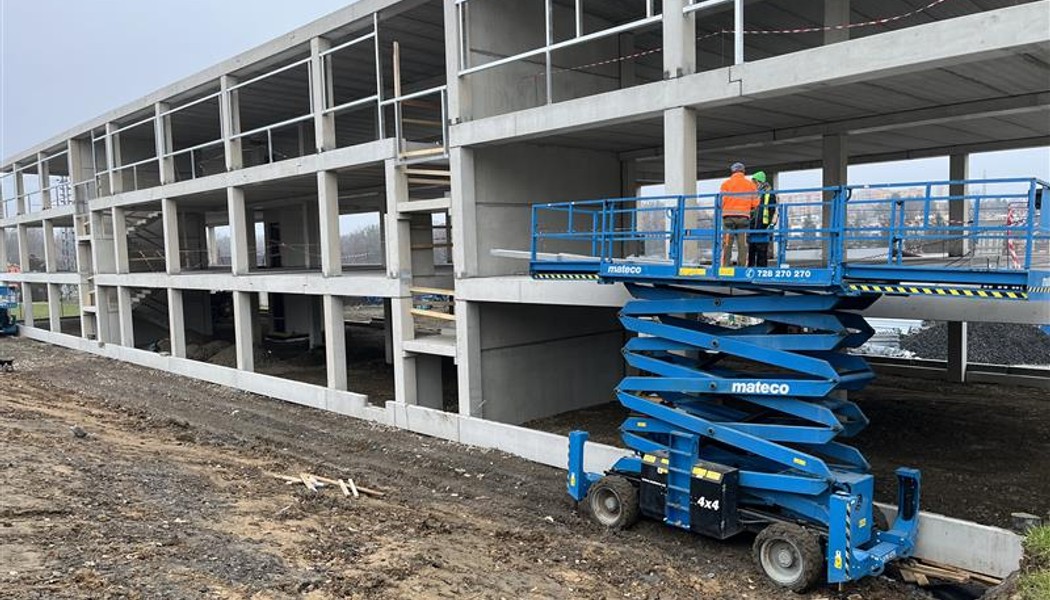 Stavba kanceláří – Ostrava-Poruba