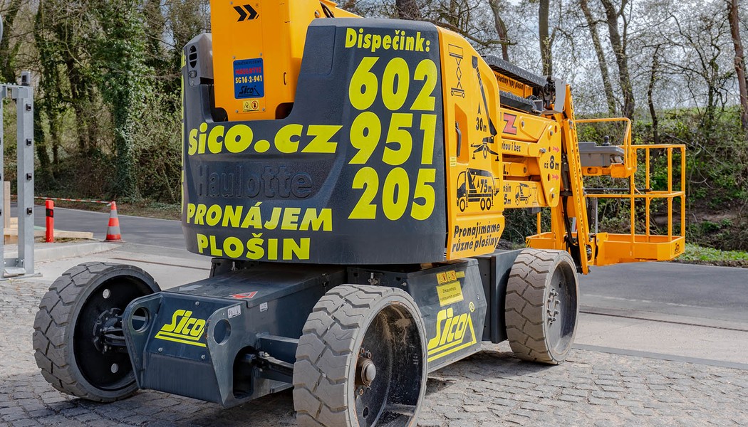 Haulotte SIGMA 16 akumulatorova kloubova plosina 005