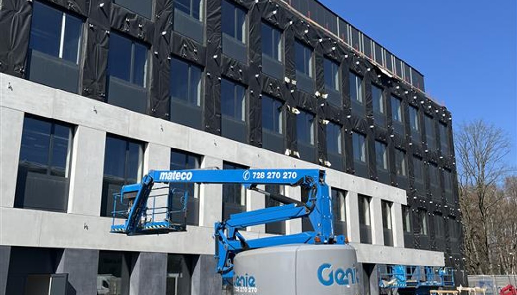 Montáž provětrávané fasády LERCO – Přírodovědecký park Ostrava