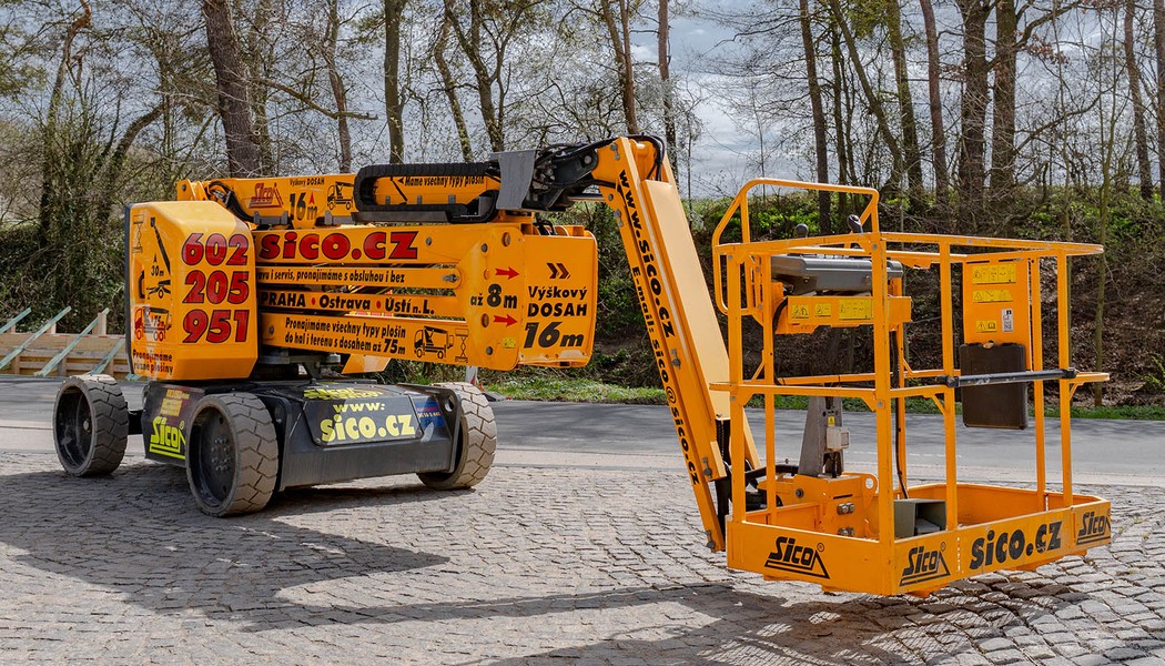 Haulotte SIGMA 16 akumulatorova kloubova plosina 010