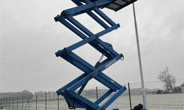 Montáž kamerového systému – stavba sběrného dvora Opava-Kylešovice