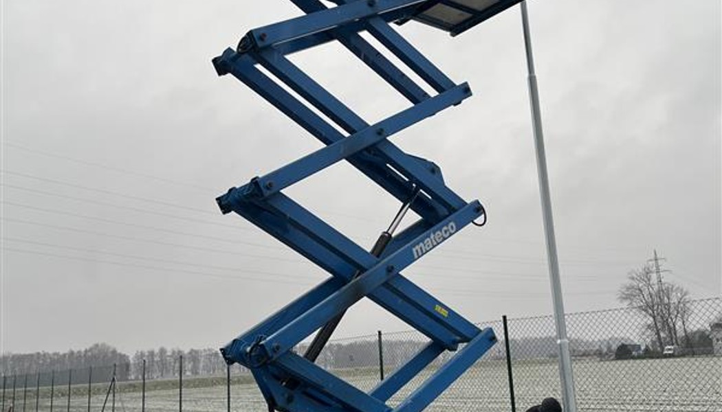 Montáž kamerového systému – stavba sběrného dvora Opava-Kylešovice