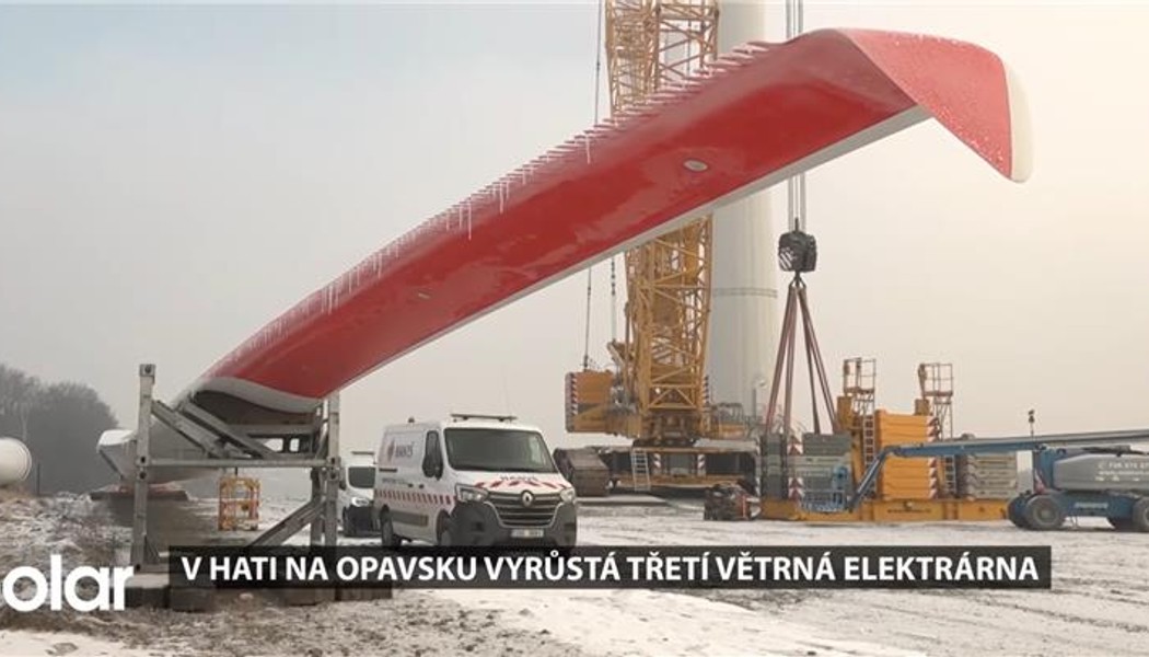 Výstavba větrné elektrárny – Hať
