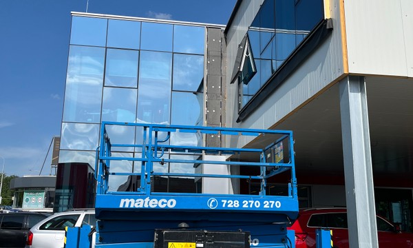 Montáž opláštění STK Ostrava–Třebovice