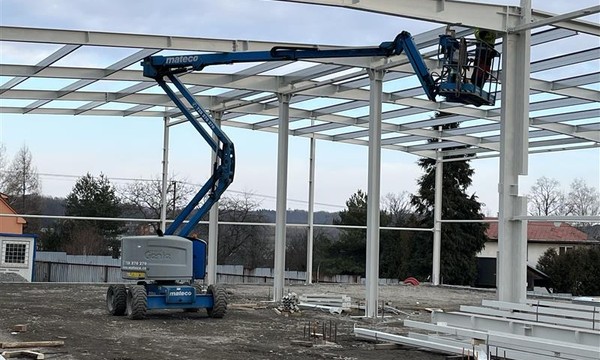 Montáž ocelové konstrukce – FEMONT Opava