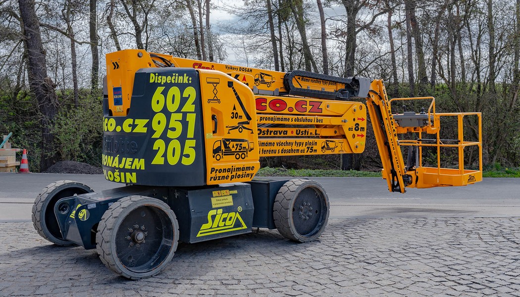 Pronajem aku kloubove plosiny Haulotte SIGMA 16