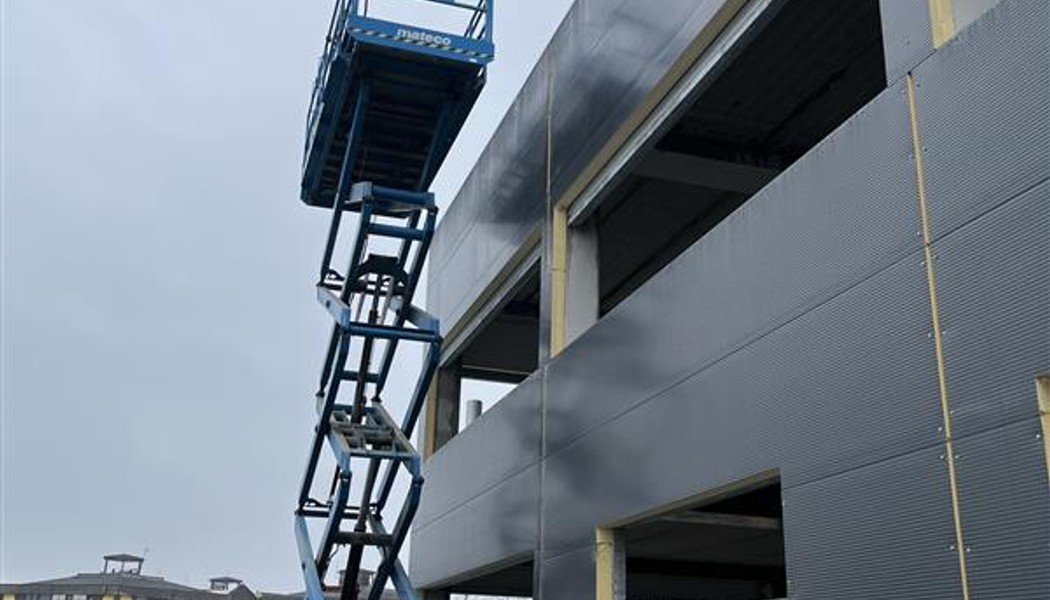 Stavba haly – Dolní Tošanovice