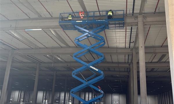 Výstavba hal OAMP – Mošnov (u letiště)